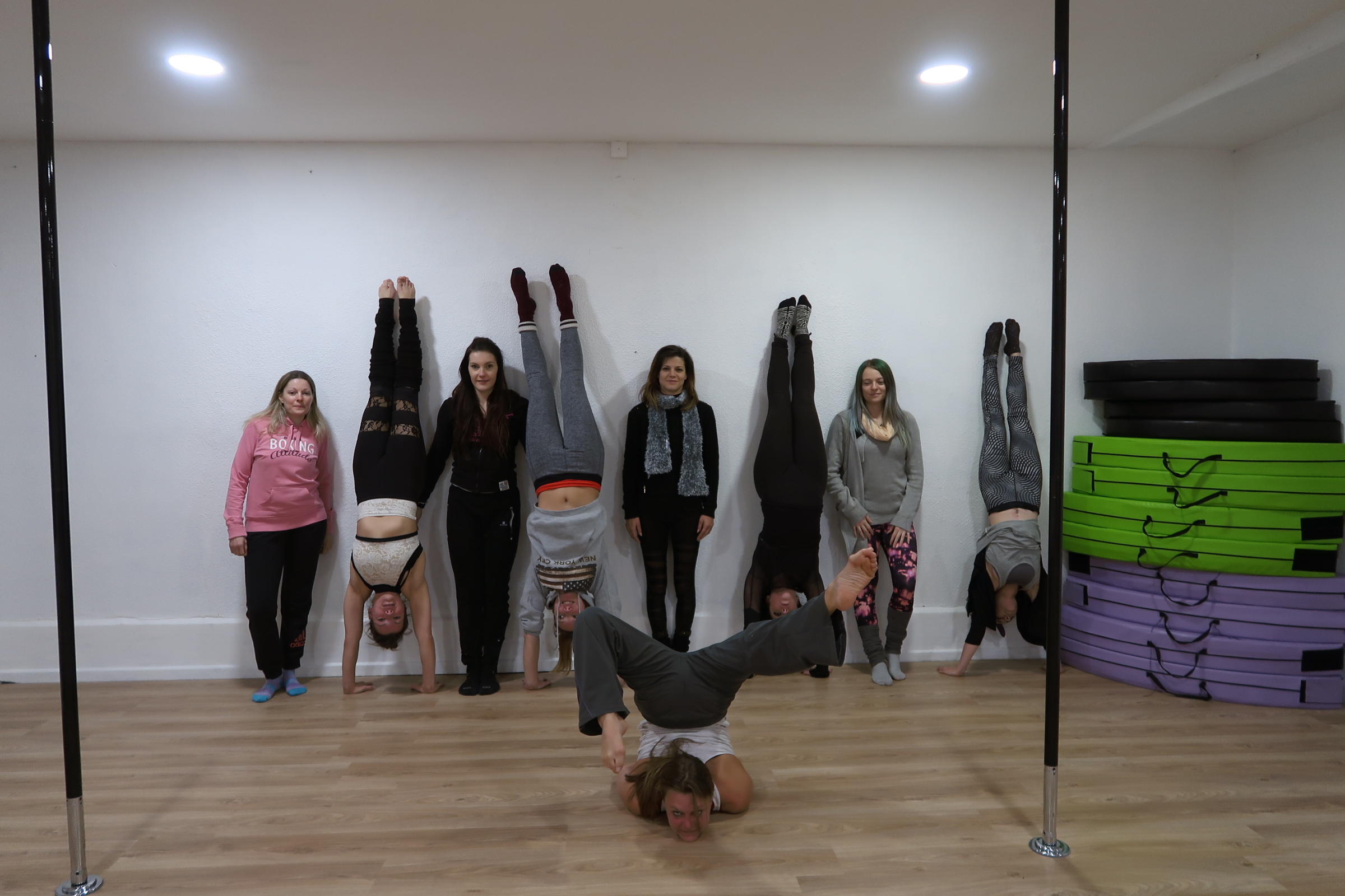 Workshop exotic , pole & contorsion avec Audrey, Gaelle et Sylvaine